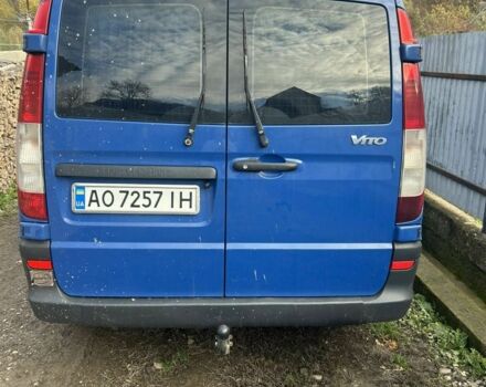 Синій Мерседес Віто, об'ємом двигуна 2.1 л та пробігом 297 тис. км за 12000 $, фото 3 на Automoto.ua