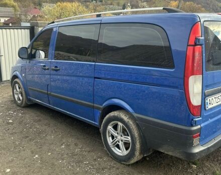 Синій Мерседес Віто, об'ємом двигуна 2.1 л та пробігом 297 тис. км за 12000 $, фото 1 на Automoto.ua
