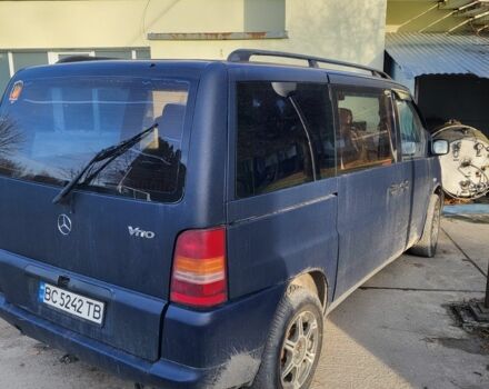 Синий Мерседес Вито, объемом двигателя 2 л и пробегом 300 тыс. км за 3200 $, фото 3 на Automoto.ua