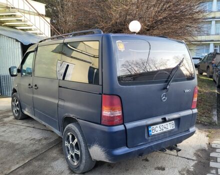 Синий Мерседес Вито, объемом двигателя 2 л и пробегом 300 тыс. км за 3200 $, фото 6 на Automoto.ua