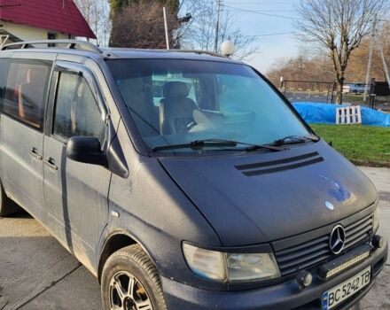 Синий Мерседес Вито, объемом двигателя 2 л и пробегом 300 тыс. км за 3200 $, фото 2 на Automoto.ua