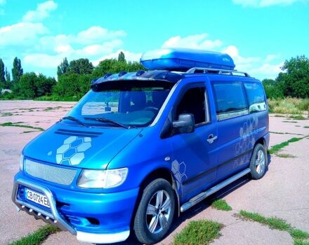Синий Мерседес Вито, объемом двигателя 2.3 л и пробегом 570 тыс. км за 4700 $, фото 1 на Automoto.ua