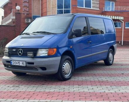 Синий Мерседес Вито, объемом двигателя 2.3 л и пробегом 302 тыс. км за 3999 $, фото 4 на Automoto.ua