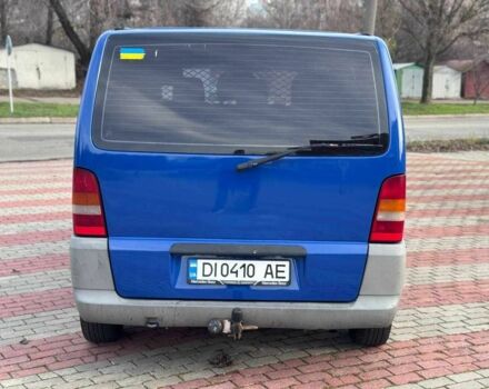Синий Мерседес Вито, объемом двигателя 2.3 л и пробегом 302 тыс. км за 3999 $, фото 8 на Automoto.ua