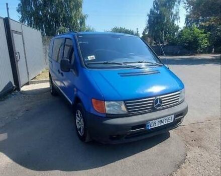 Синий Мерседес Вито, объемом двигателя 2.3 л и пробегом 390 тыс. км за 4200 $, фото 6 на Automoto.ua
