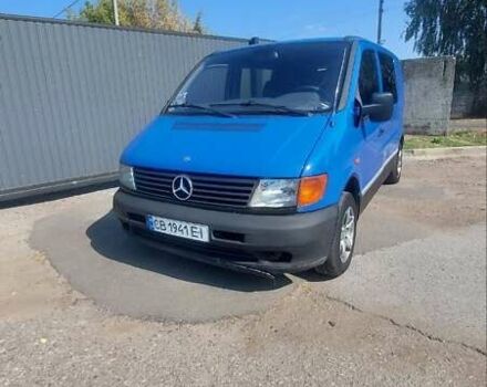 Синий Мерседес Вито, объемом двигателя 2.3 л и пробегом 390 тыс. км за 4200 $, фото 4 на Automoto.ua