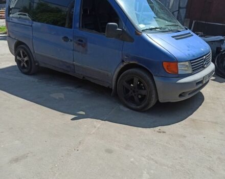 Синий Мерседес Вито, объемом двигателя 0 л и пробегом 198 тыс. км за 1999 $, фото 1 на Automoto.ua