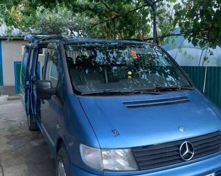 Синий Мерседес Вито, объемом двигателя 2.3 л и пробегом 250 тыс. км за 6500 $, фото 3 на Automoto.ua