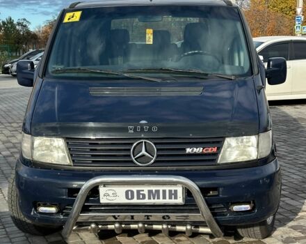 Синій Мерседес Віто, об'ємом двигуна 2.2 л та пробігом 386 тис. км за 4850 $, фото 1 на Automoto.ua