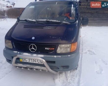 Синій Мерседес Віто, об'ємом двигуна 2.2 л та пробігом 245 тис. км за 4500 $, фото 42 на Automoto.ua