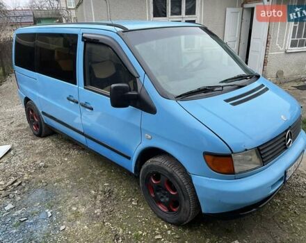 Синий Мерседес Вито, объемом двигателя 2.15 л и пробегом 318 тыс. км за 4900 $, фото 11 на Automoto.ua