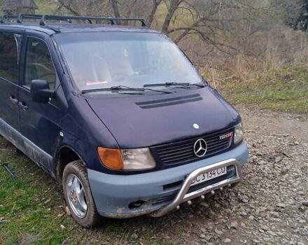 Синій Мерседес Віто, об'ємом двигуна 2.1 л та пробігом 350 тис. км за 4500 $, фото 2 на Automoto.ua