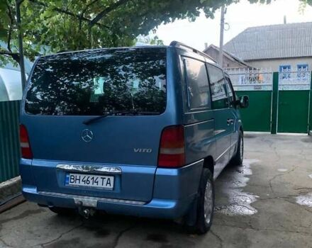 Синий Мерседес Вито, объемом двигателя 2.3 л и пробегом 250 тыс. км за 6500 $, фото 5 на Automoto.ua