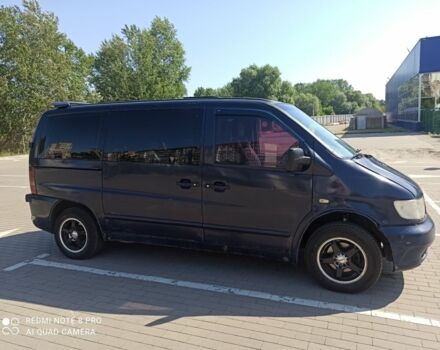 Синий Мерседес Вито, объемом двигателя 2.1 л и пробегом 3 тыс. км за 4000 $, фото 3 на Automoto.ua