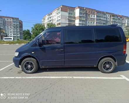 Синий Мерседес Вито, объемом двигателя 2.1 л и пробегом 3 тыс. км за 4000 $, фото 1 на Automoto.ua
