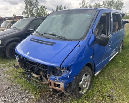 Синий Мерседес Вито, объемом двигателя 0 л и пробегом 240 тыс. км за 1000 $, фото 2 на Automoto.ua