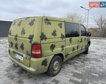 Синий Мерседес Вито, объемом двигателя 2.2 л и пробегом 420 тыс. км за 3000 $, фото 2 на Automoto.ua