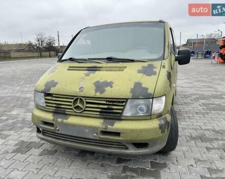 Синий Мерседес Вито, объемом двигателя 2.2 л и пробегом 420 тыс. км за 3000 $, фото 12 на Automoto.ua