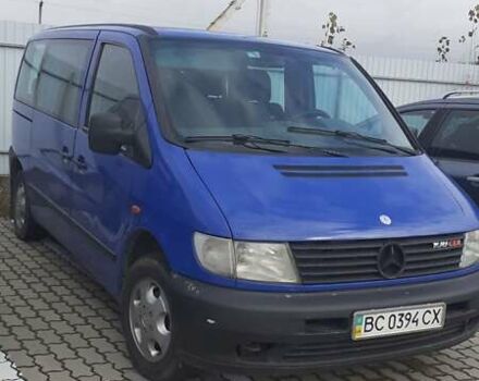 Синій Мерседес Віто, об'ємом двигуна 2.2 л та пробігом 342 тис. км за 5500 $, фото 1 на Automoto.ua