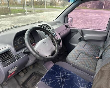 Синий Мерседес Вито, объемом двигателя 2.2 л и пробегом 420 тыс. км за 3000 $, фото 7 на Automoto.ua