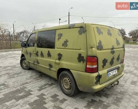 Синий Мерседес Вито, объемом двигателя 2.2 л и пробегом 420 тыс. км за 3000 $, фото 1 на Automoto.ua