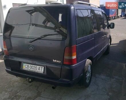 Синий Мерседес Вито, объемом двигателя 2.2 л и пробегом 270 тыс. км за 5777 $, фото 3 на Automoto.ua