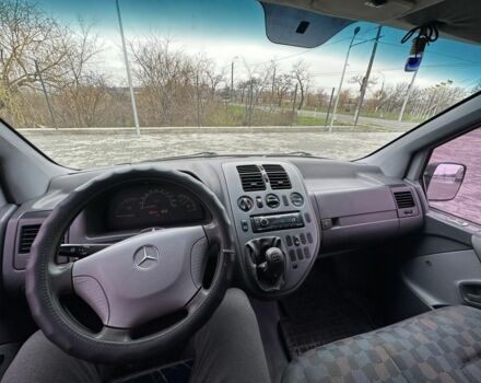 Синий Мерседес Вито, объемом двигателя 2.2 л и пробегом 420 тыс. км за 3000 $, фото 6 на Automoto.ua