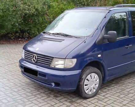 Синий Мерседес Вито, объемом двигателя 2.15 л и пробегом 380 тыс. км за 4850 $, фото 5 на Automoto.ua