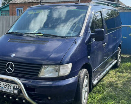 Синий Мерседес Вито, объемом двигателя 2.15 л и пробегом 380 тыс. км за 5500 $, фото 2 на Automoto.ua