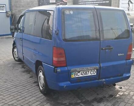 Синий Мерседес Вито, объемом двигателя 2.2 л и пробегом 598 тыс. км за 5200 $, фото 2 на Automoto.ua