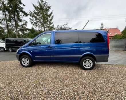 Синий Мерседес Вито, объемом двигателя 2.2 л и пробегом 267 тыс. км за 3900 $, фото 2 на Automoto.ua