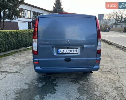 Синий Мерседес Вито, объемом двигателя 2.15 л и пробегом 463 тыс. км за 7500 $, фото 7 на Automoto.ua