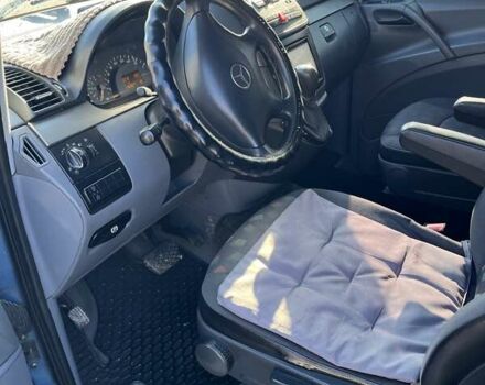 Синий Мерседес Вито, объемом двигателя 2.15 л и пробегом 463 тыс. км за 7500 $, фото 11 на Automoto.ua