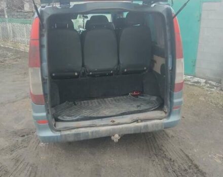 Синий Мерседес Вито, объемом двигателя 2.2 л и пробегом 350 тыс. км за 6562 $, фото 3 на Automoto.ua