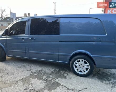 Синий Мерседес Вито, объемом двигателя 2.15 л и пробегом 463 тыс. км за 7500 $, фото 4 на Automoto.ua