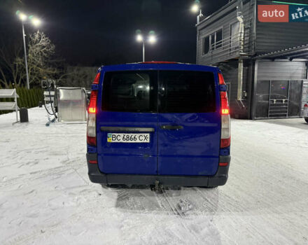 Синий Мерседес Вито, объемом двигателя 2.15 л и пробегом 293 тыс. км за 5500 $, фото 6 на Automoto.ua