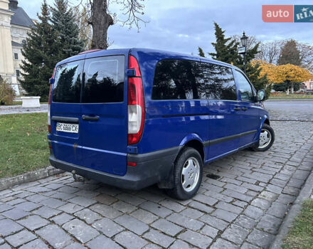 Синий Мерседес Вито, объемом двигателя 2.15 л и пробегом 291 тыс. км за 5199 $, фото 3 на Automoto.ua