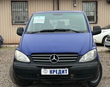 Синий Мерседес Вито, объемом двигателя 2.2 л и пробегом 431 тыс. км за 5050 $, фото 1 на Automoto.ua