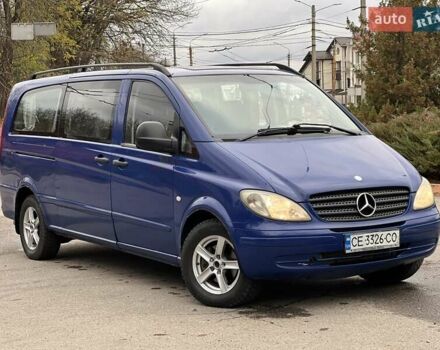 Синий Мерседес Вито, объемом двигателя 2.15 л и пробегом 400 тыс. км за 5950 $, фото 9 на Automoto.ua