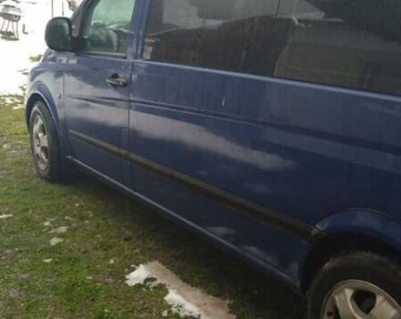 Синий Мерседес Вито, объемом двигателя 2.2 л и пробегом 450 тыс. км за 6000 $, фото 1 на Automoto.ua