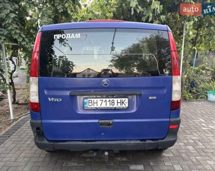 Синий Мерседес Вито, объемом двигателя 2.15 л и пробегом 300 тыс. км за 7000 $, фото 2 на Automoto.ua