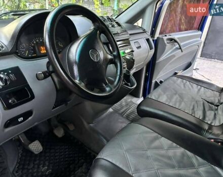 Синий Мерседес Вито, объемом двигателя 2.15 л и пробегом 300 тыс. км за 7000 $, фото 12 на Automoto.ua