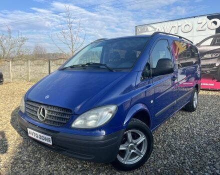 Синий Мерседес Вито, объемом двигателя 2.2 л и пробегом 299 тыс. км за 6999 $, фото 1 на Automoto.ua