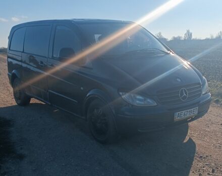 Синий Мерседес Вито, объемом двигателя 2.2 л и пробегом 130 тыс. км за 4800 $, фото 1 на Automoto.ua