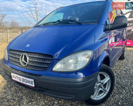 Синій Мерседес Віто, об'ємом двигуна 2.2 л та пробігом 299 тис. км за 6999 $, фото 1 на Automoto.ua