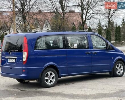 Синий Мерседес Вито, объемом двигателя 2.15 л и пробегом 400 тыс. км за 5950 $, фото 13 на Automoto.ua