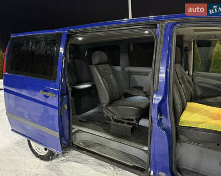 Синий Мерседес Вито, объемом двигателя 2.15 л и пробегом 293 тыс. км за 5500 $, фото 24 на Automoto.ua