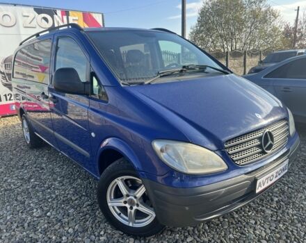 Синий Мерседес Вито, объемом двигателя 2.2 л и пробегом 299 тыс. км за 6999 $, фото 2 на Automoto.ua