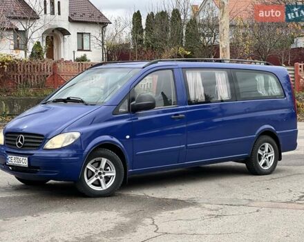 Синий Мерседес Вито, объемом двигателя 2.15 л и пробегом 400 тыс. км за 5950 $, фото 3 на Automoto.ua