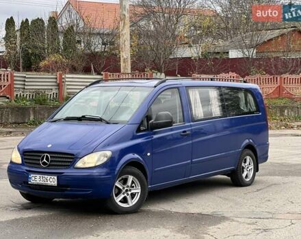 Синий Мерседес Вито, объемом двигателя 2.15 л и пробегом 400 тыс. км за 5950 $, фото 1 на Automoto.ua